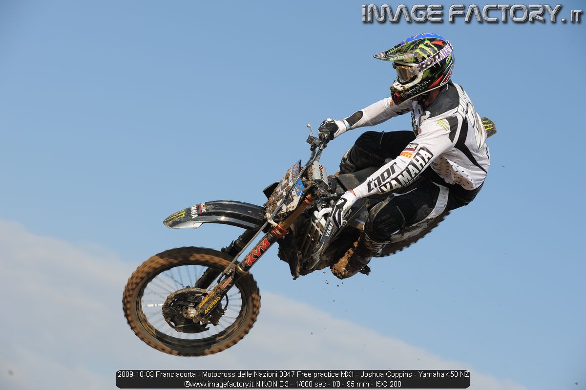 2009-10-03 Franciacorta - Motocross delle Nazioni 0347 Free practice MX1 - Joshua Coppins - Yamaha 450 NZ